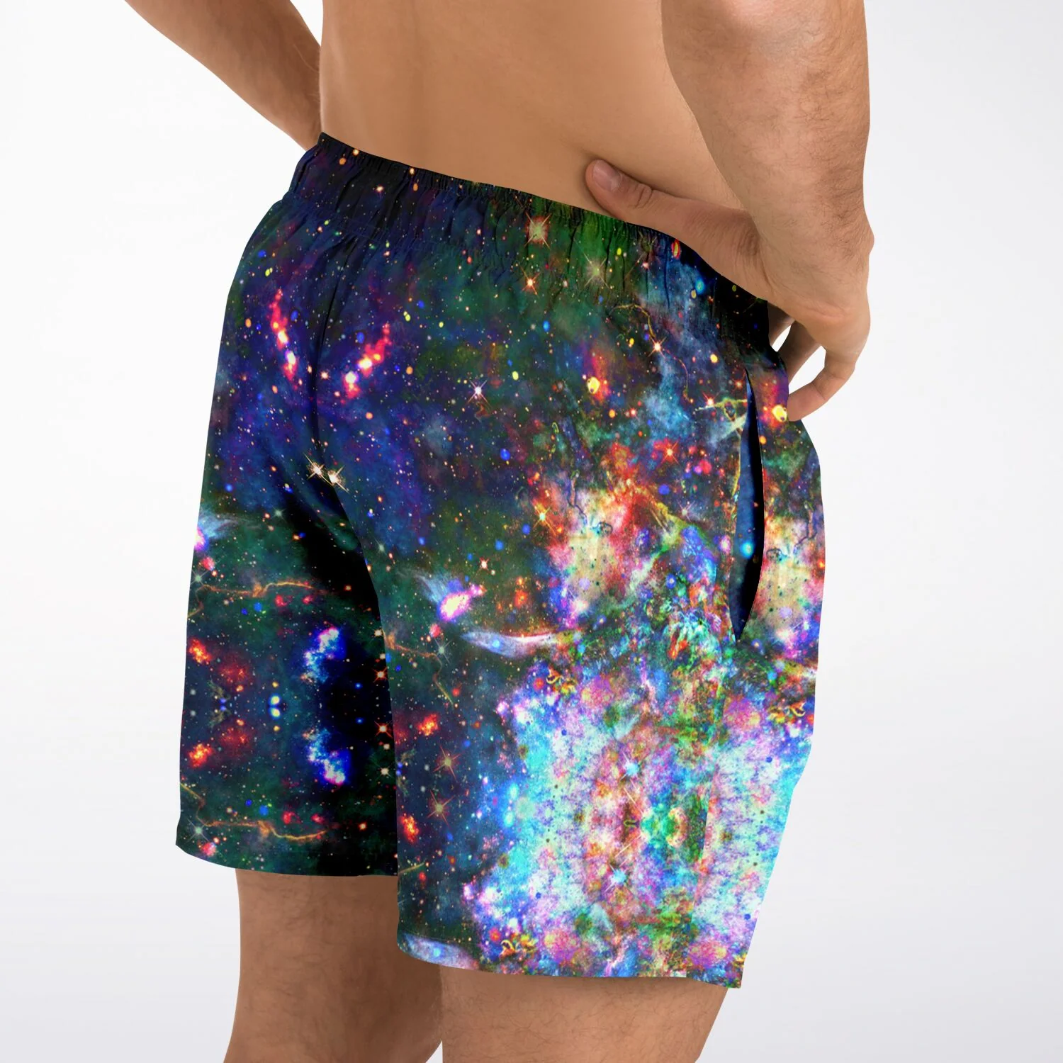 Oriarch Psychedelic Swim Trunks - Image 9
