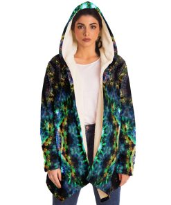 Alternative view of Ceres Psychedelic Microfleece Cloak